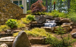 Artistic landscape design in Charlotte NC