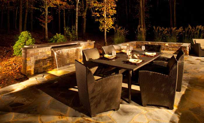 A private garden landscape design