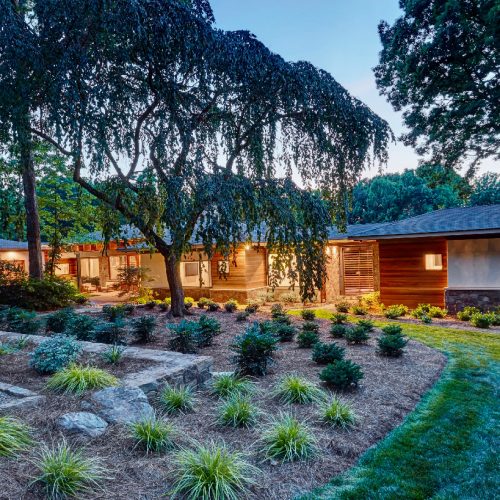 Residential landscape design in Lake Norman