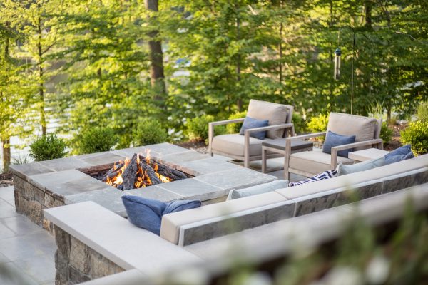 Landscape architecture terrace design in Charlotte, NC