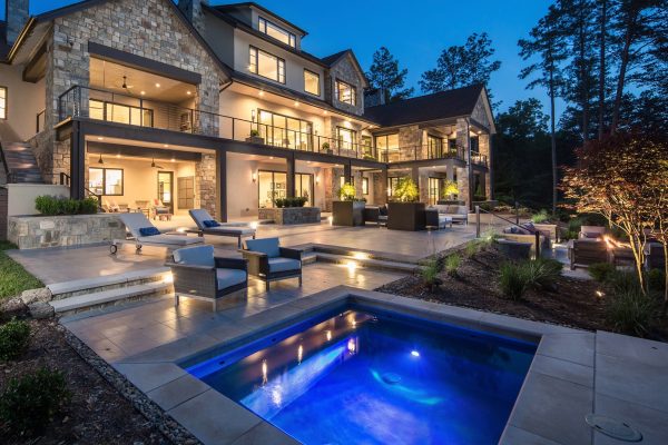 Landscape architecture terrace design in Charlotte, NC